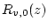 $ R_{v,0}(z)$