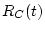 $ R_{C}(t)$